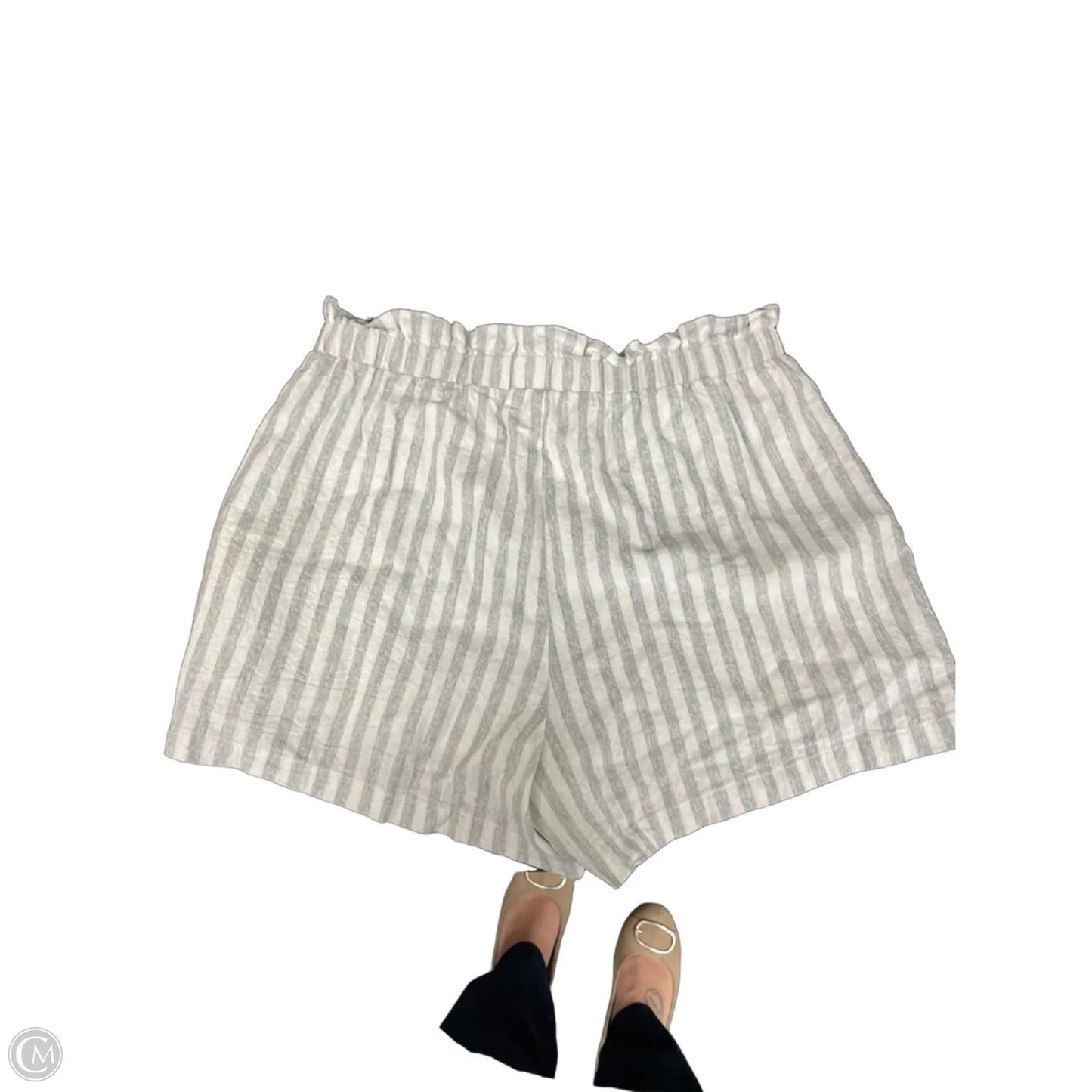 Shorts By Clothes Mentor In Green & White, Size: S