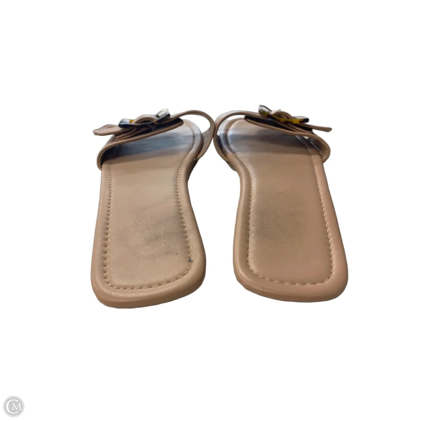 Sandals Flats By Loft In Tan, Size: 10