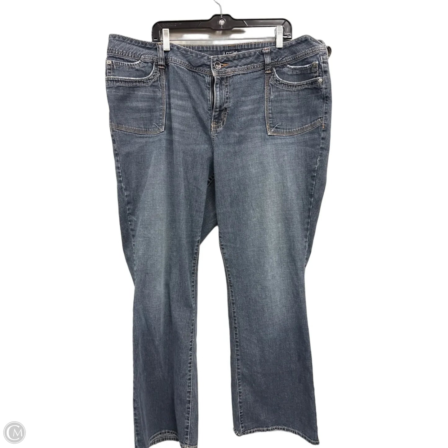 Jeans Boot Cut By Apt 9 In Blue, Size: 22