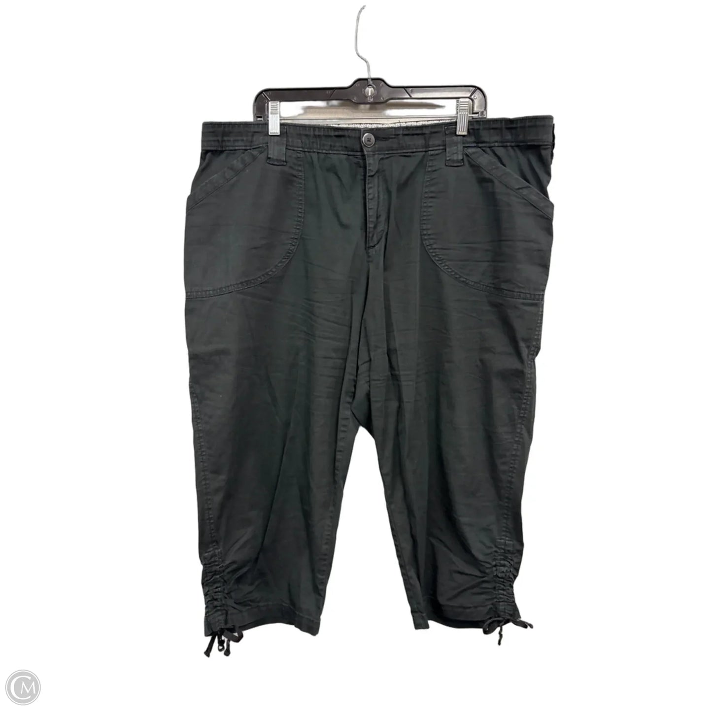 Pants Cropped By Lee In Black, Size: 24