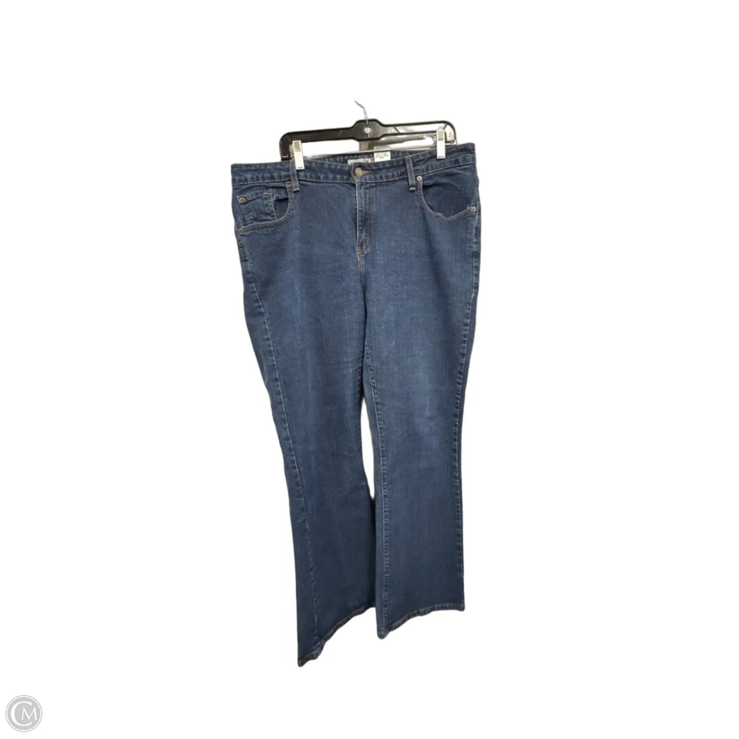 Jeans Wide Leg By Levis In Blue, Size: 20