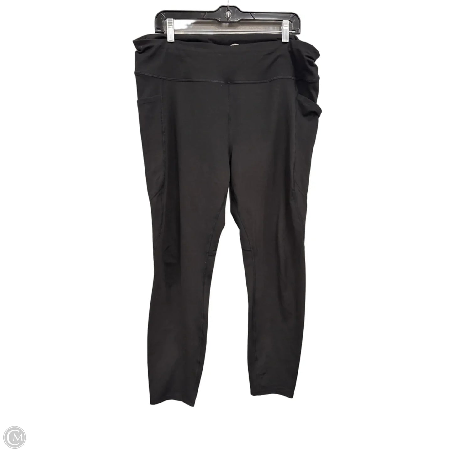 Athletic Leggings By Athletic Works In Black, Size: 3x