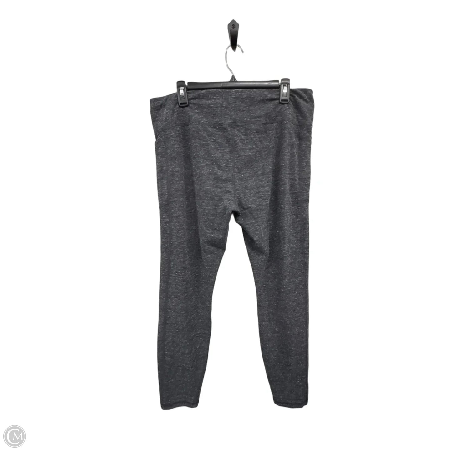 Athletic Leggings By Athletic Works In Grey, Size: 2x