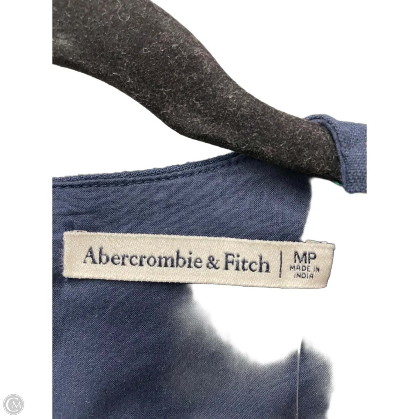 Dress Casual Short By Abercrombie And Fitch In Navy, Size: Mp