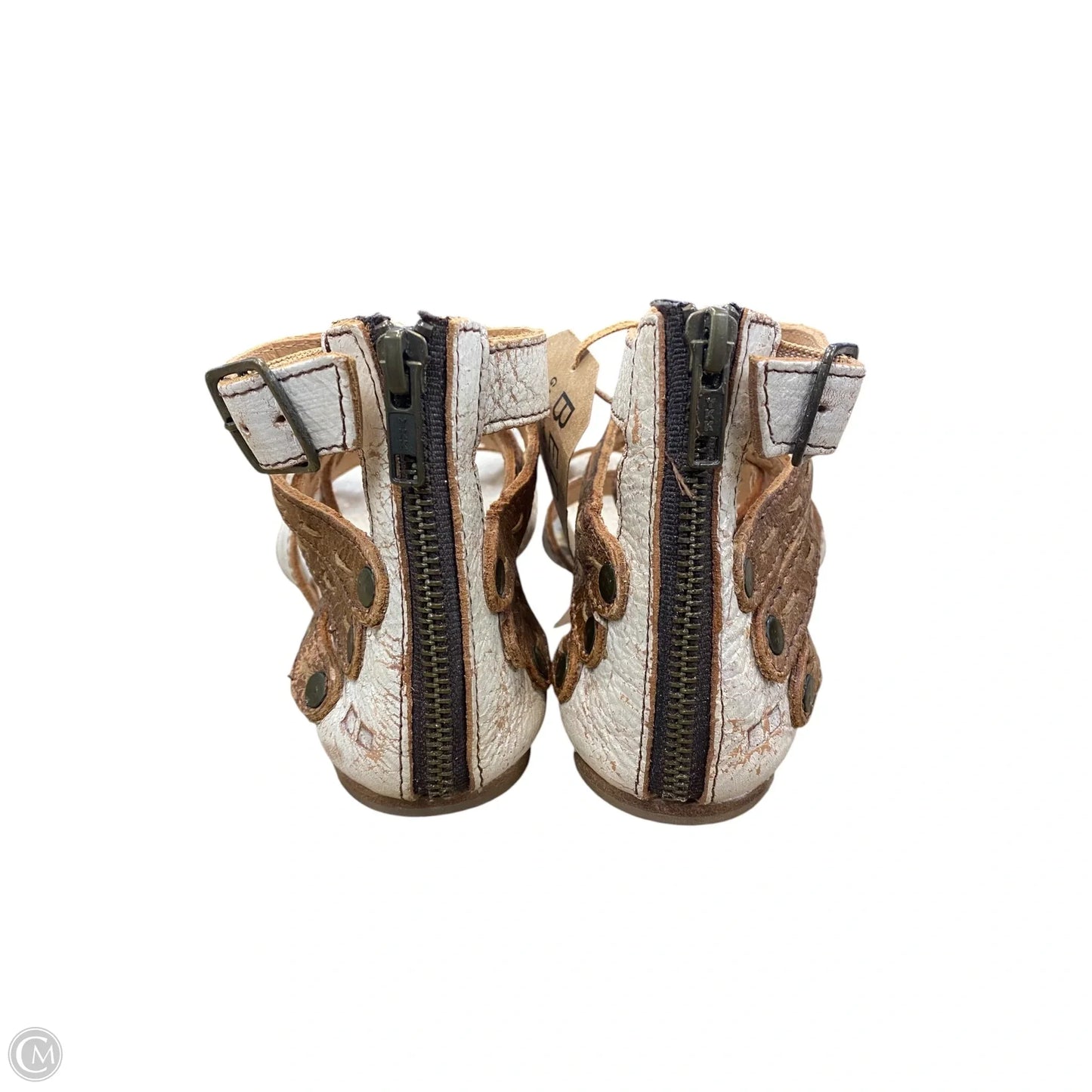 Sandals Flats By Bed Stu In Cream, Size: 7