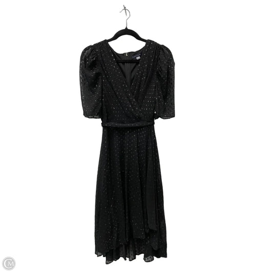 Dress Casual Midi By Tommy Hilfiger In Black, Size: 8