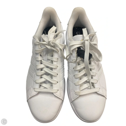 Shoes Athletic By Adidas In White, Size: 8