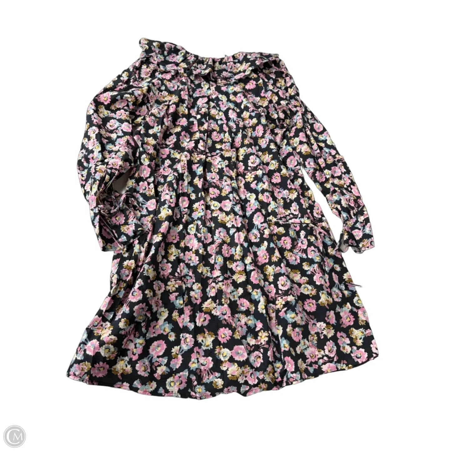 Dress Casual Short By H&m In Black & Pink, Size: Xs