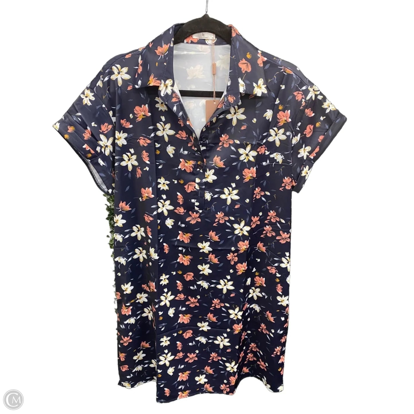 Dress Casual Short By Clothes Mentor In Navy, Size: M