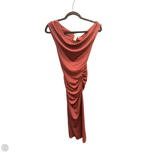 Dress Casual Maxi By H&m In Red, Size: Xs