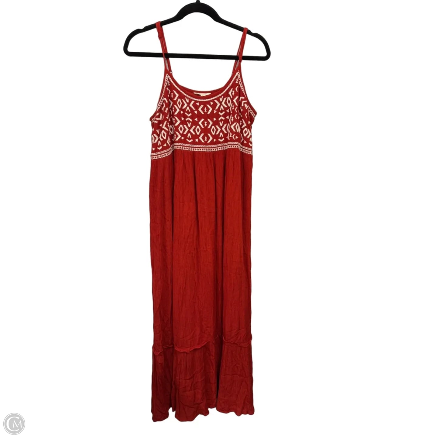 Dress Casual Maxi By Sim & Sam In Red, Size: Xs