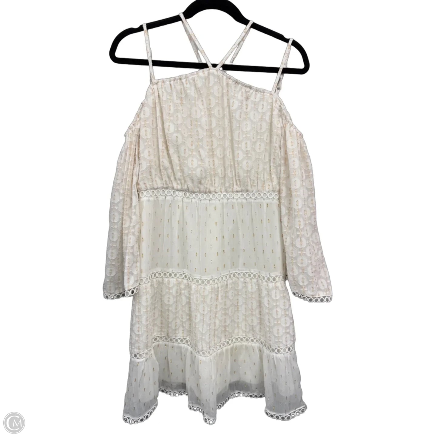 Dress Casual Short By Chelsea And Violet In Cream, Size: S