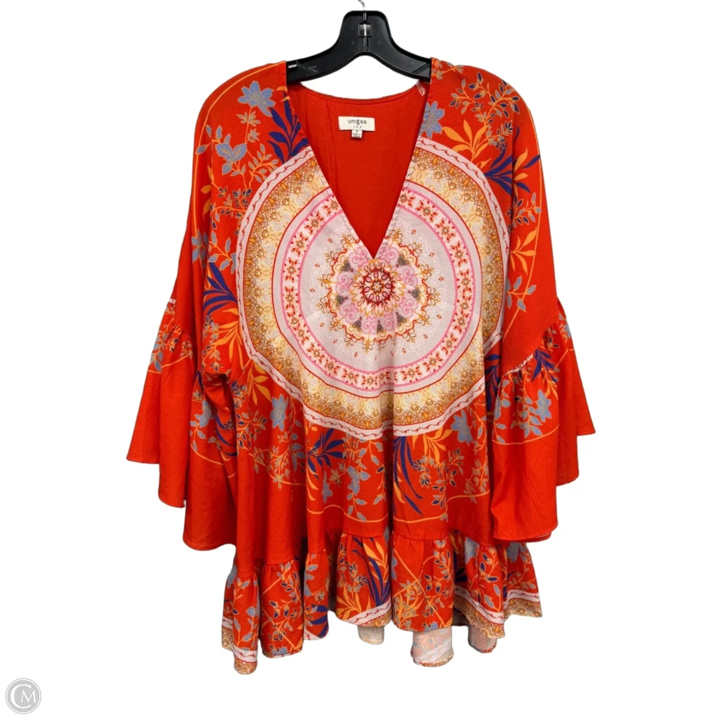Dress Casual Short By Umgee In Orange, Size: S