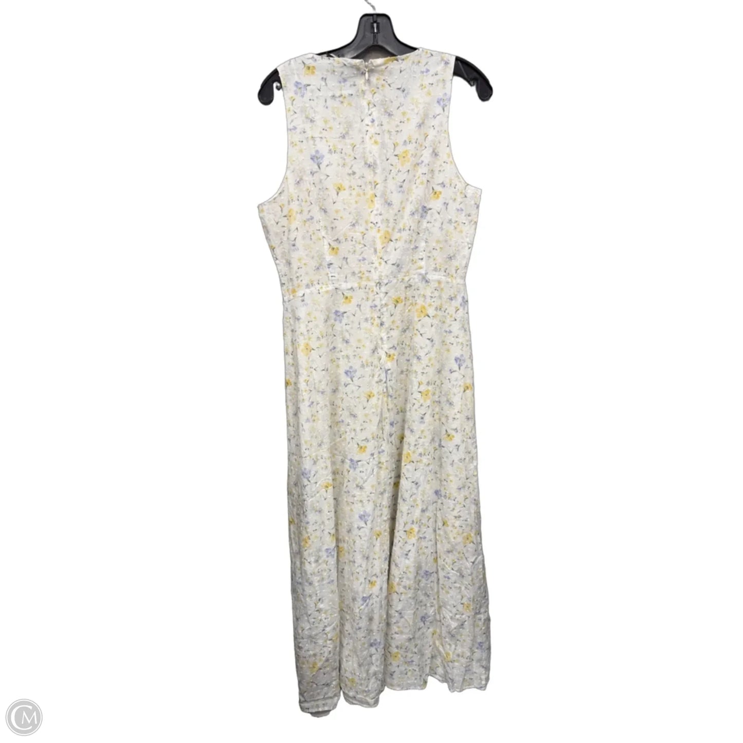 Dress Casual Maxi By Cece In White, Size: 12