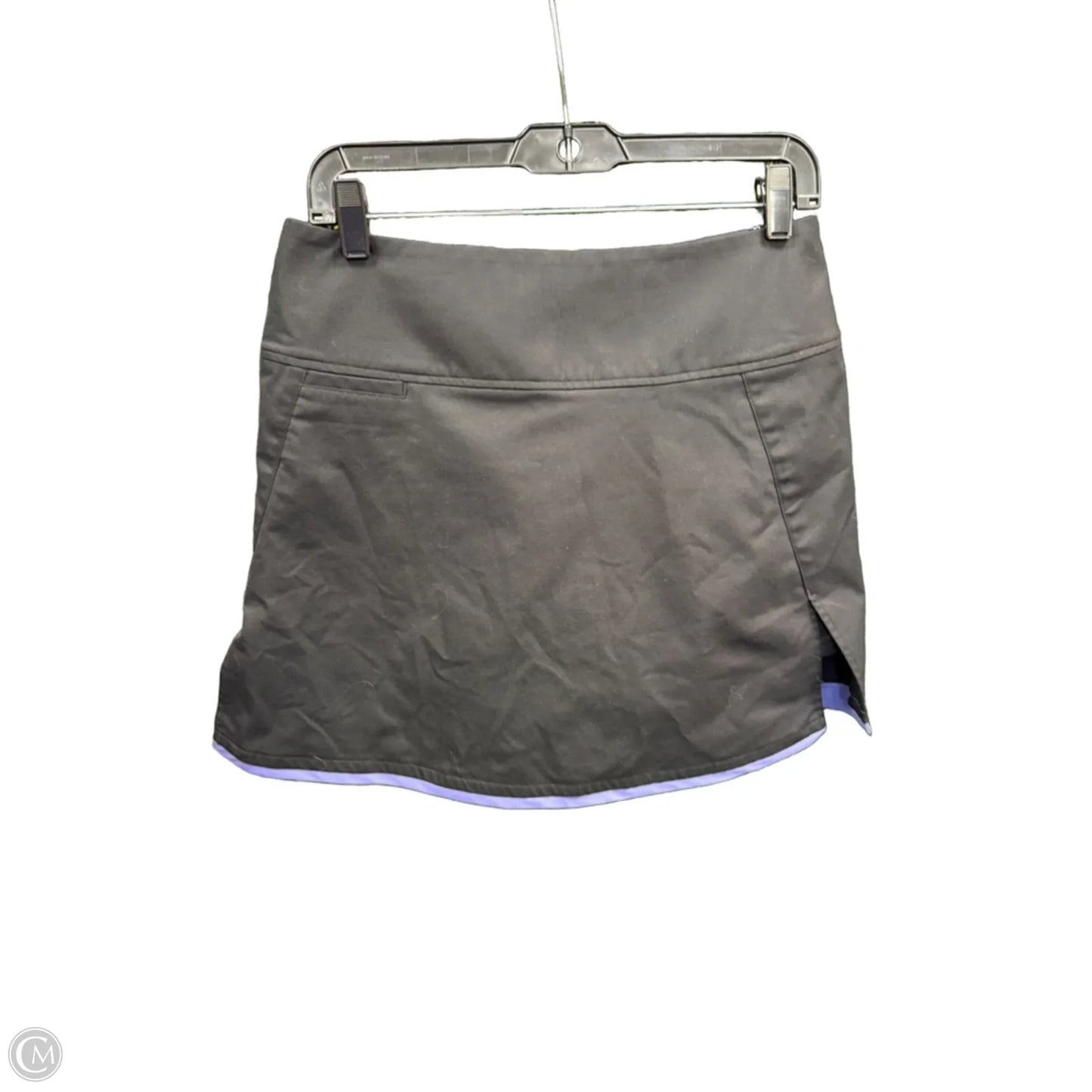 Athletic Skort By Adidas In Black, Size: 4