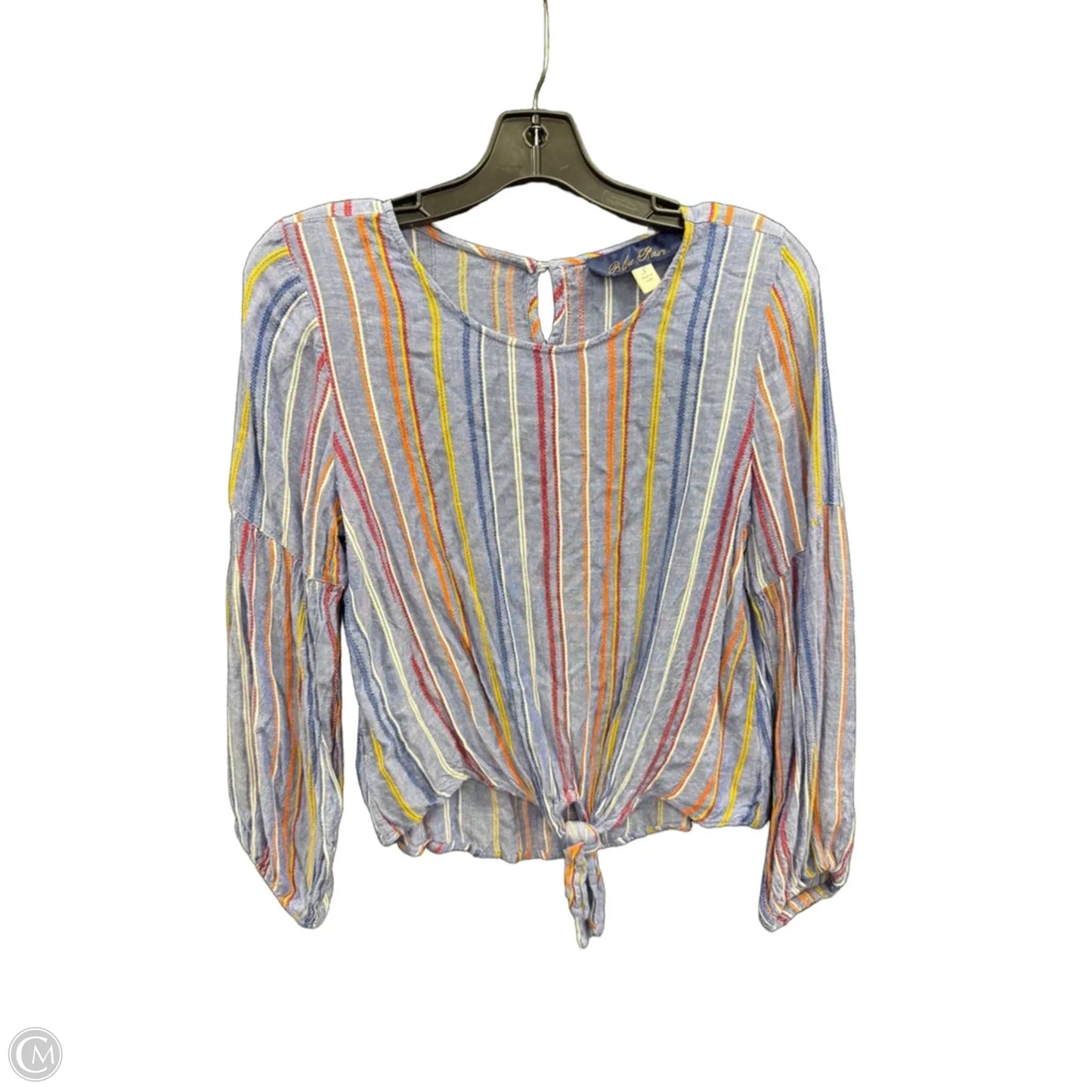 Top Long Sleeve By Blue Rain In Blue, Size: S