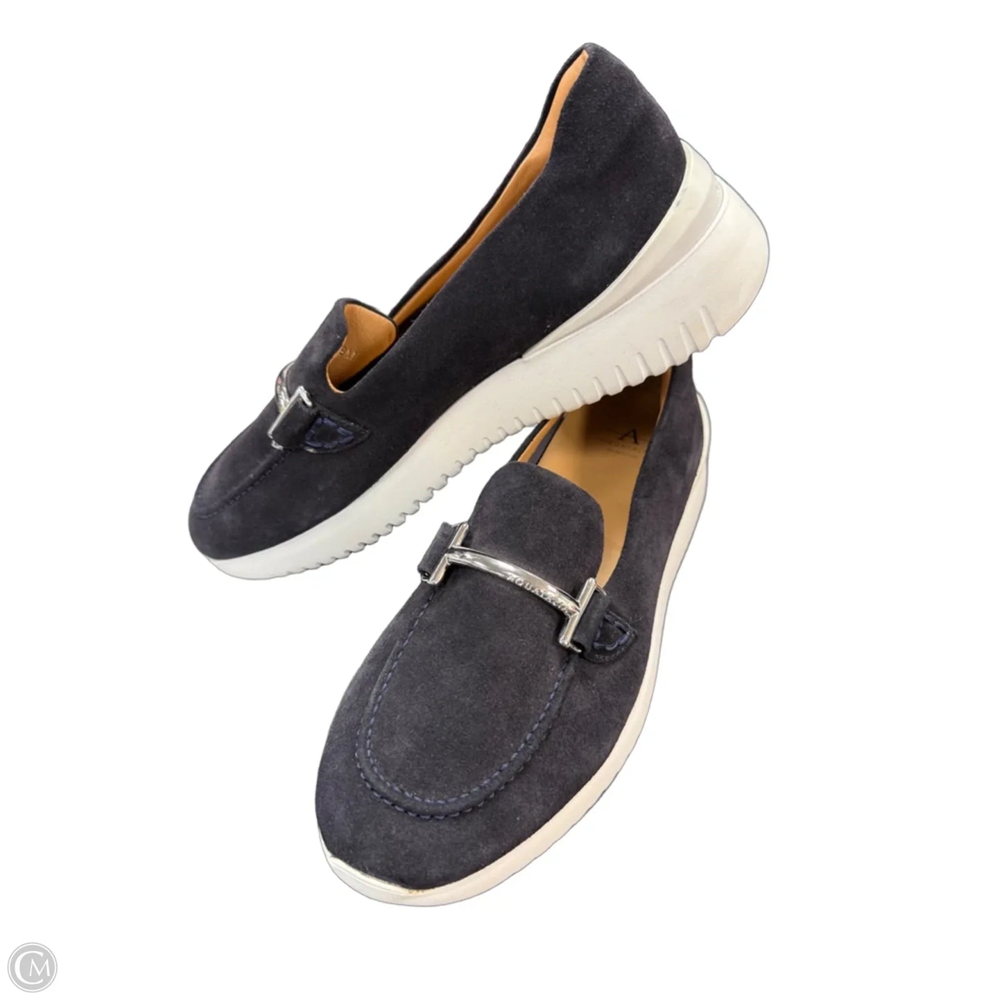Shoes Flats By Aquatalia In Navy, Size: 9
