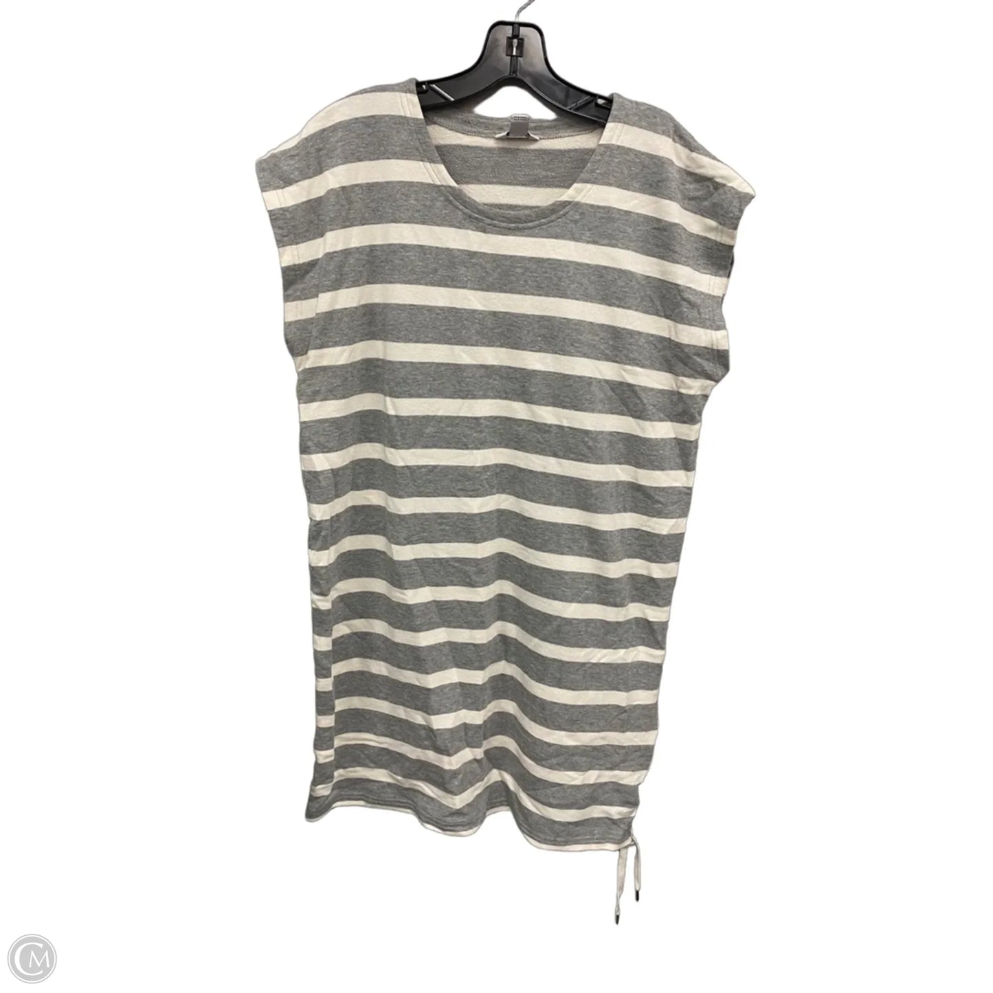 Dress Casual Short By Nautica In Cream & Grey, Size: L