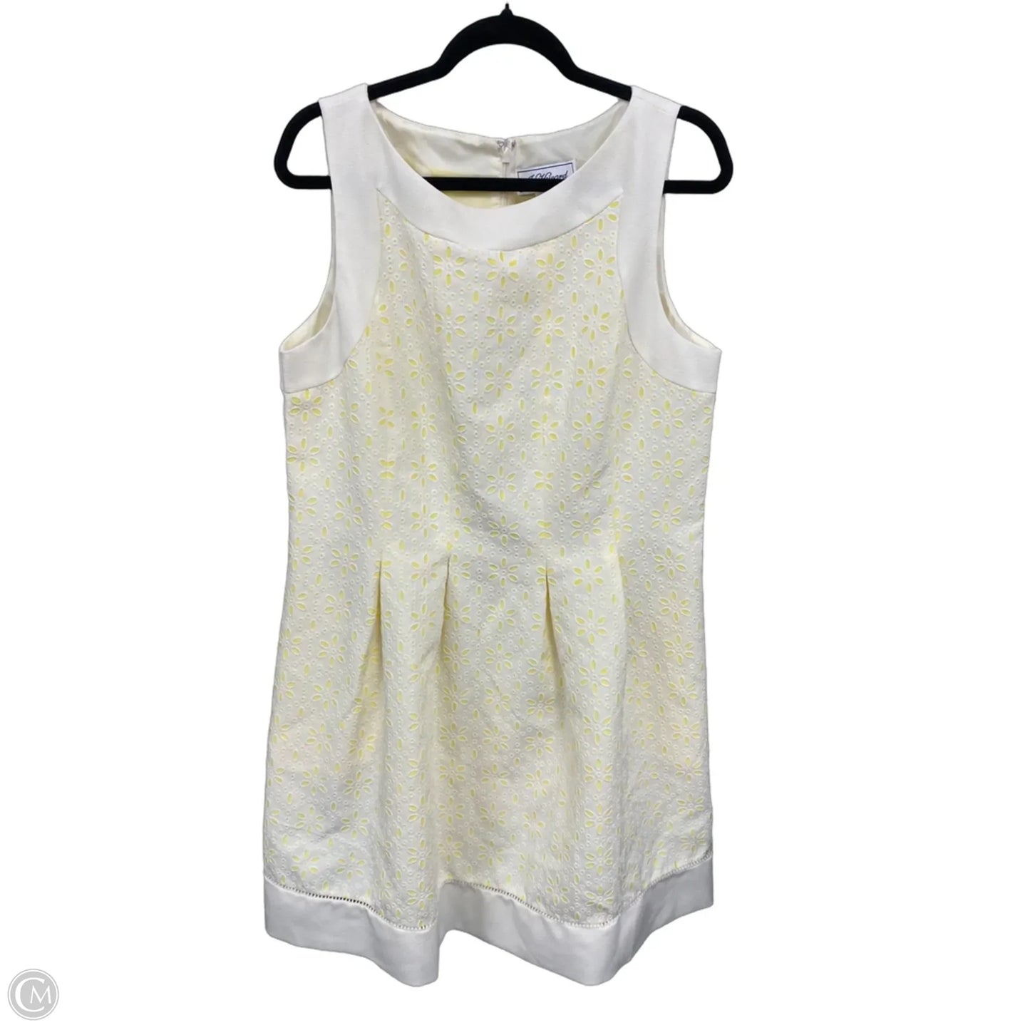 Dress Casual Short By Clothes Mentor In Yellow, Size: 16