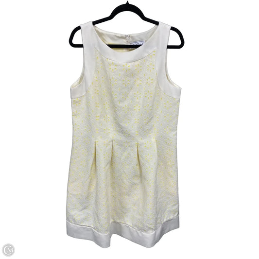 Dress Casual Short By Clothes Mentor In Yellow, Size: 16