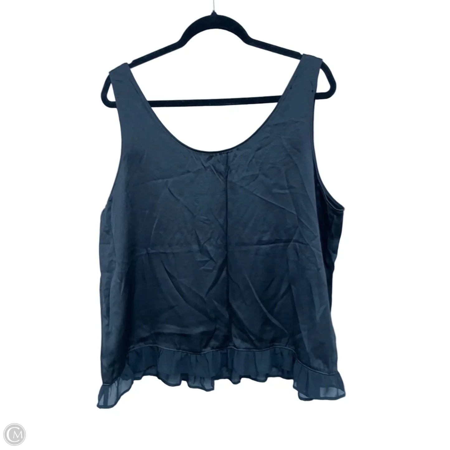 Top Sleeveless By Loft In Black, Size: Xl