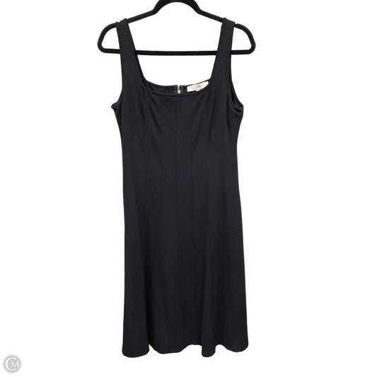 Dress Casual Midi By Loft In Black, Size: 10