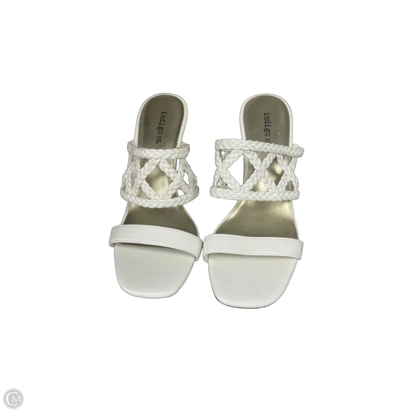 Shoes Heels Block By Indigo Rd In White, Size: 8.5