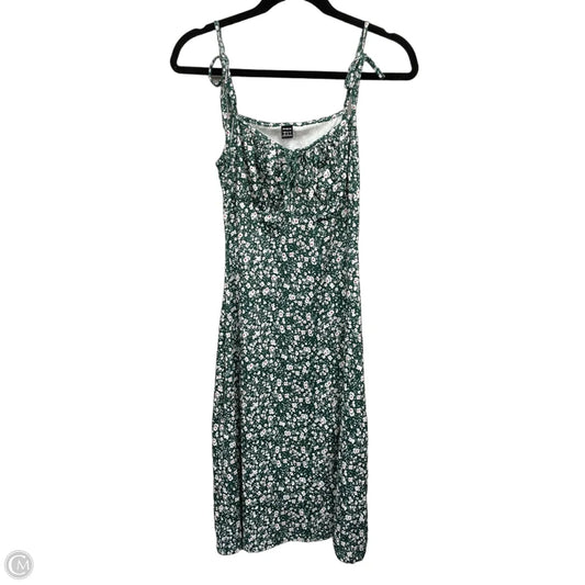 Dress Casual Midi By Shein In Green, Size: Xs