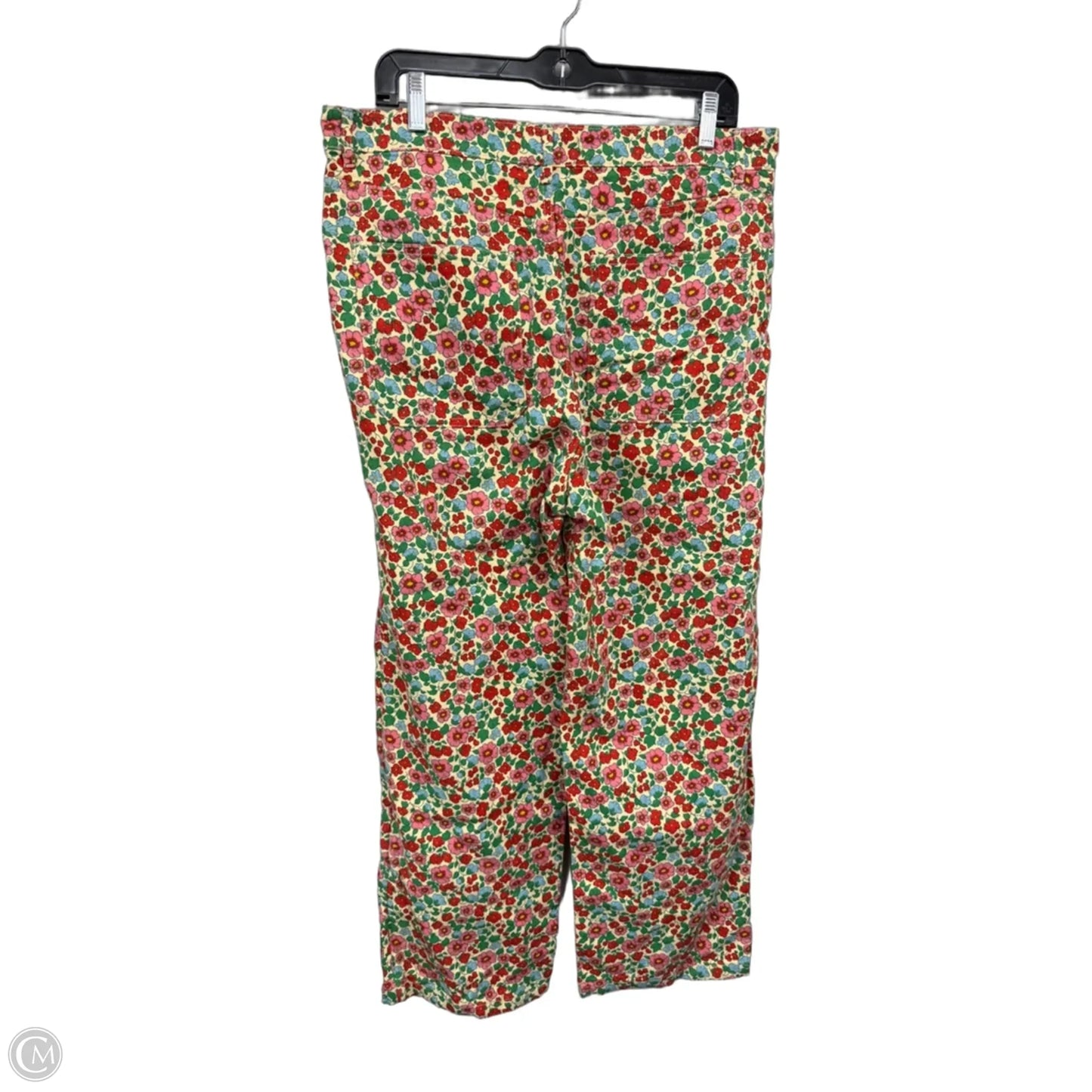 Jeans Boot Cut By Clothes Mentor In Floral Print, Size: 8