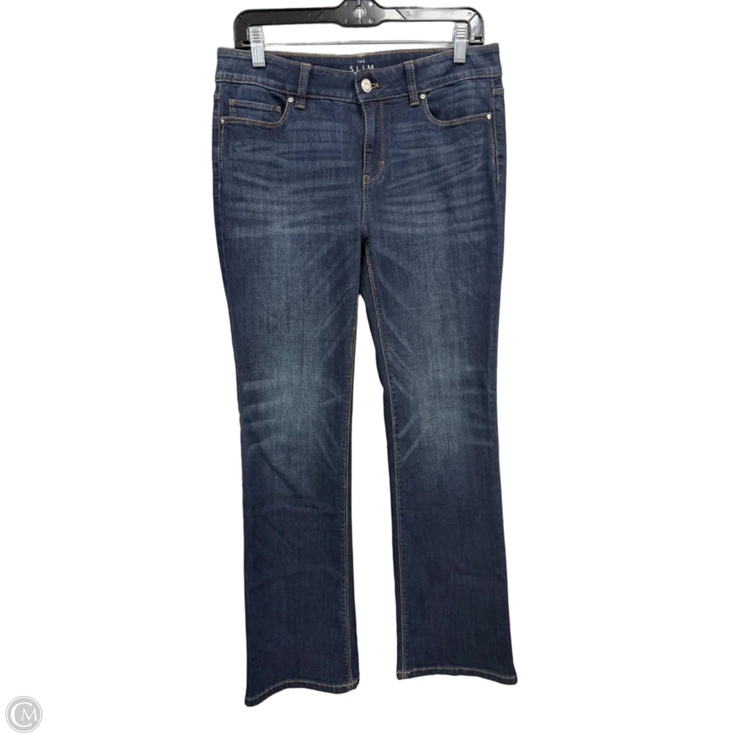 Jeans Boot Cut By White House Black Market In Blue Denim, Size: 6