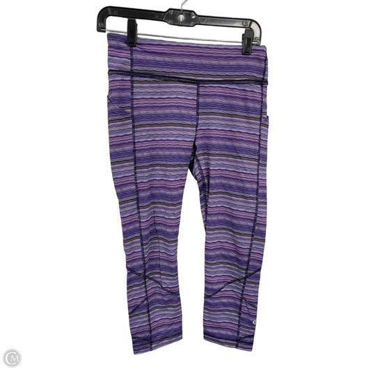 Athletic Pants By Lululemon In Purple, Size: S