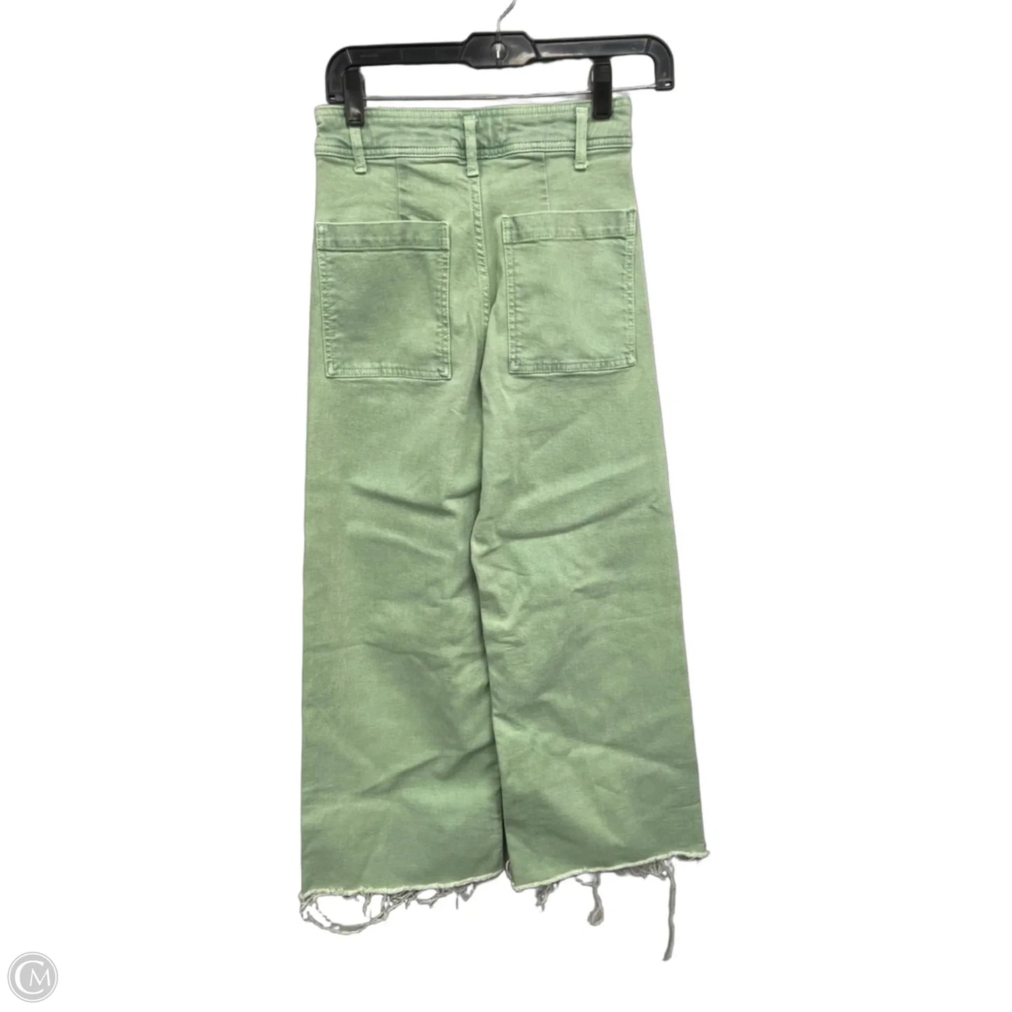 Jeans Flared By Zara In Green, Size: 4
