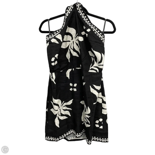 Dress Casual Short By Loft In Black & Cream, Size: 10