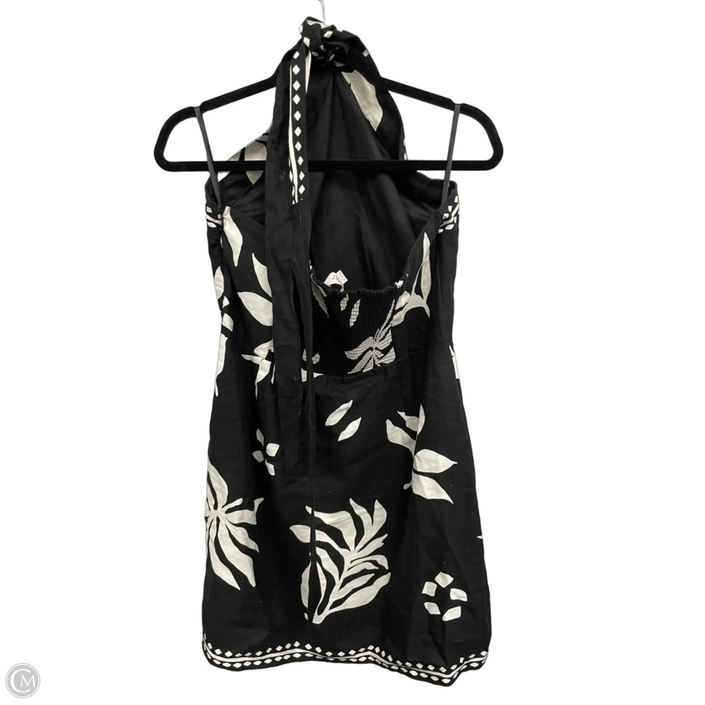 Dress Casual Short By Loft In Black & Cream, Size: 10