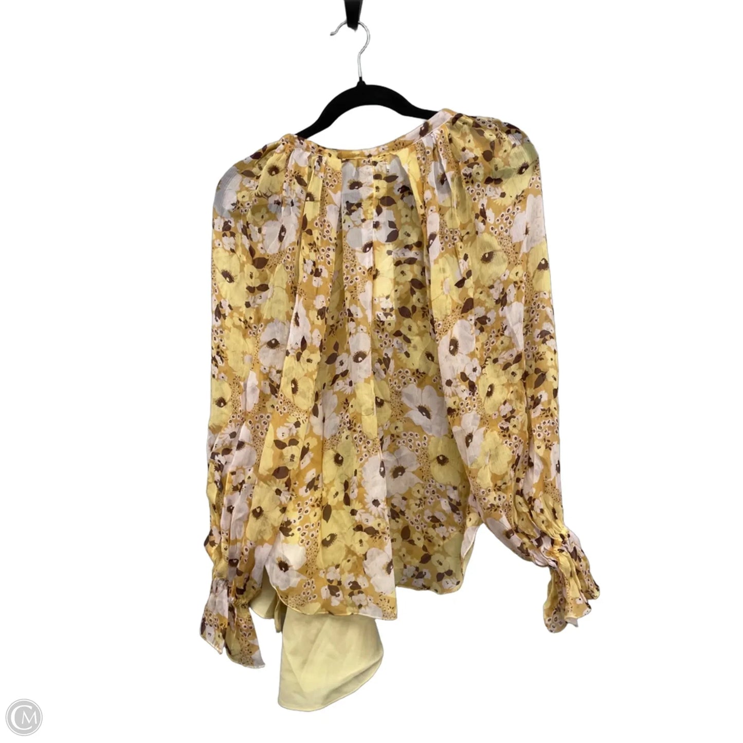 Skirt Mini & Short By Madewell In Yellow, Size: M