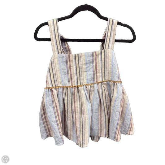 Top Sleeveless By Altard State In Striped Pattern, Size: M