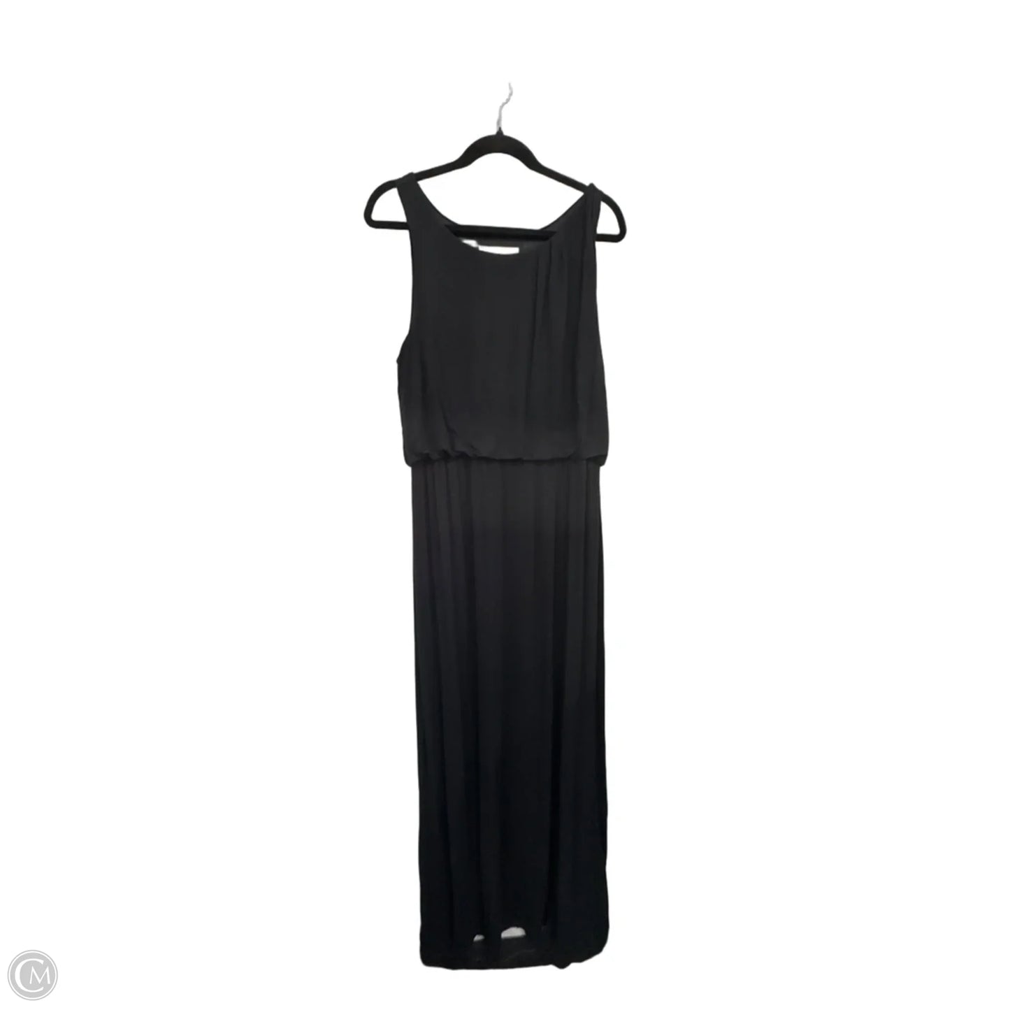 Dress Casual Maxi By Loft In Black, Size: L