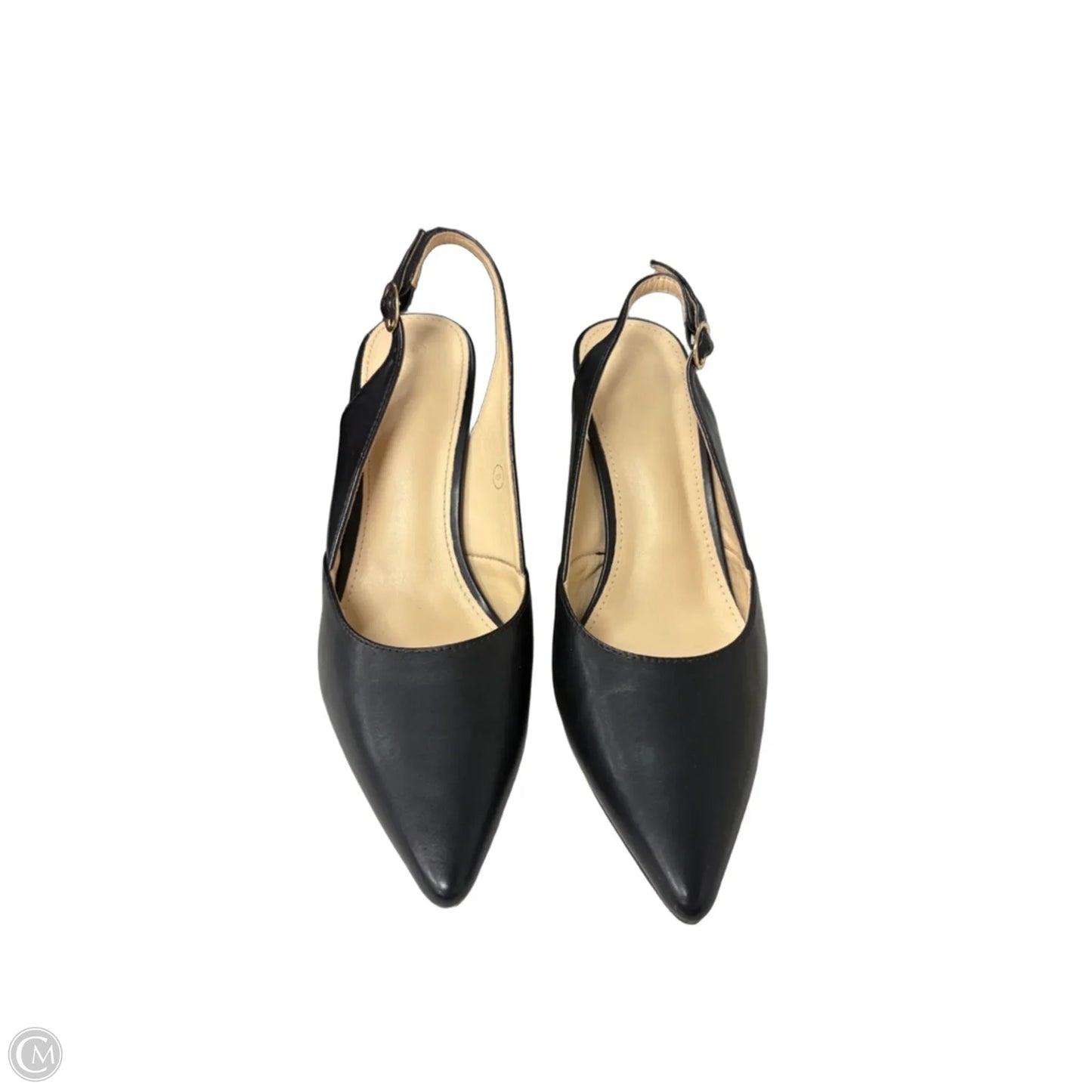 Shoes Heels Kitten By Clothes Mentor In Black, Size: 8