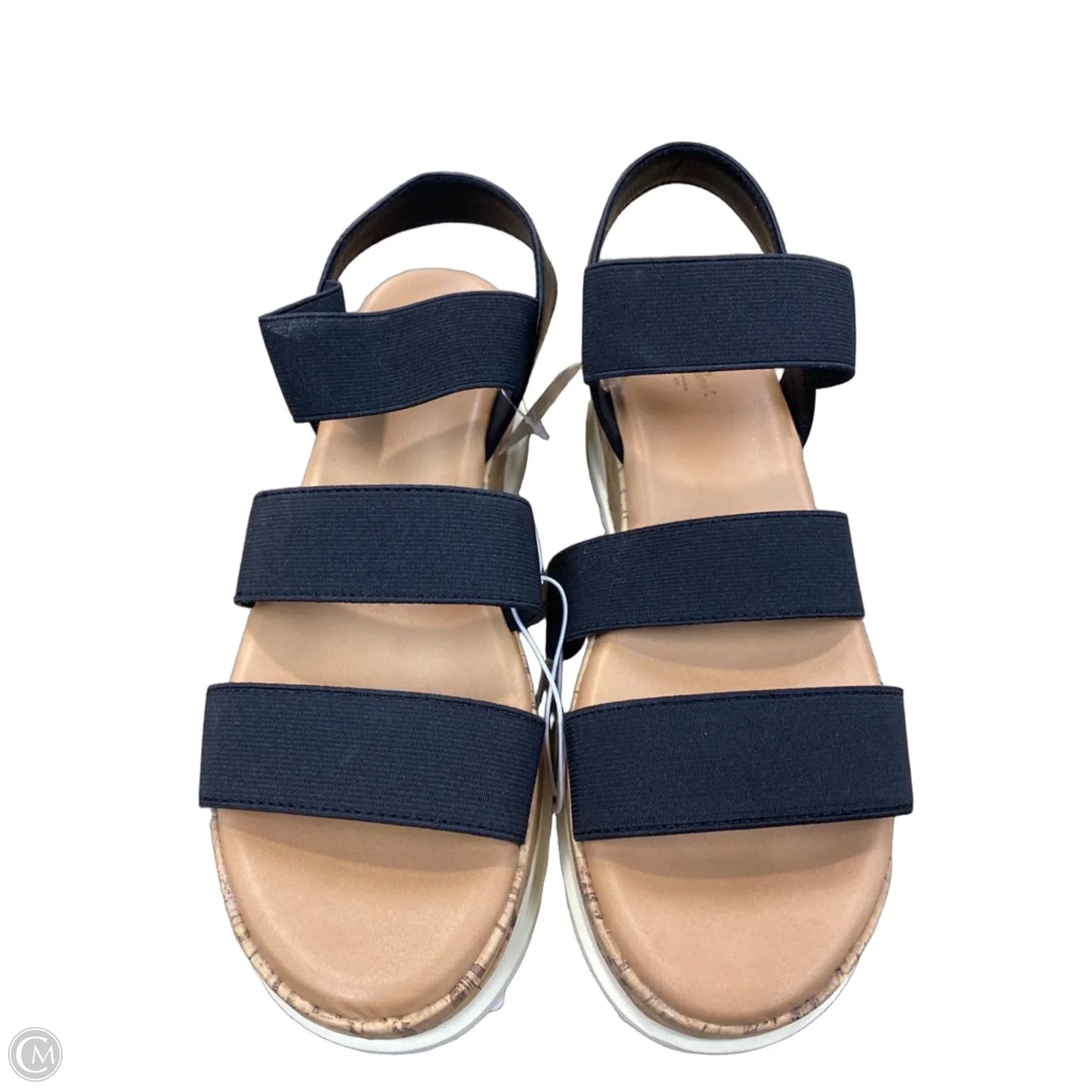Sandals Heels Platform By Universal Thread In Black, Size: 8.5