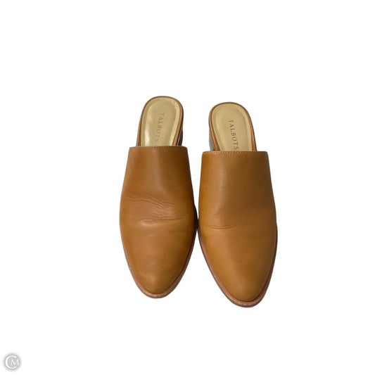 Shoes Heels Block By Talbots In Tan, Size: 9.5