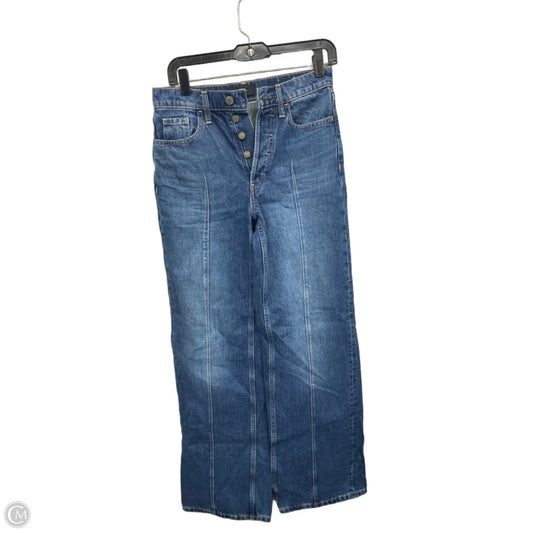 Jeans Wide Leg By Clothes Mentor In Blue Denim, Size: 2