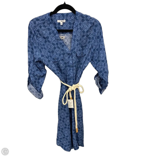 Dress Casual Midi By Sonoma In Blue, Size: M