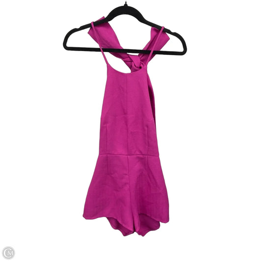 Romper By Clothes Mentor In Pink, Size: S