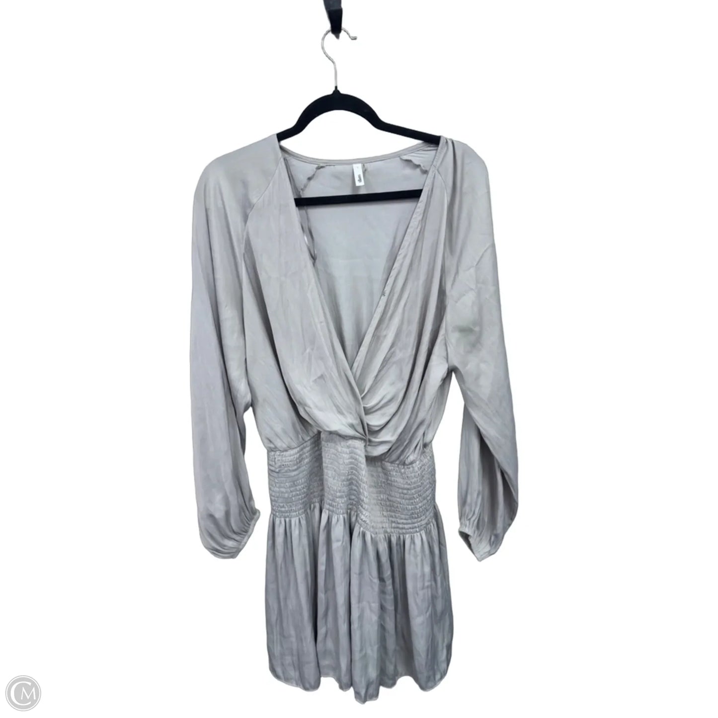 Dress Casual Short By Glam In Grey, Size: L