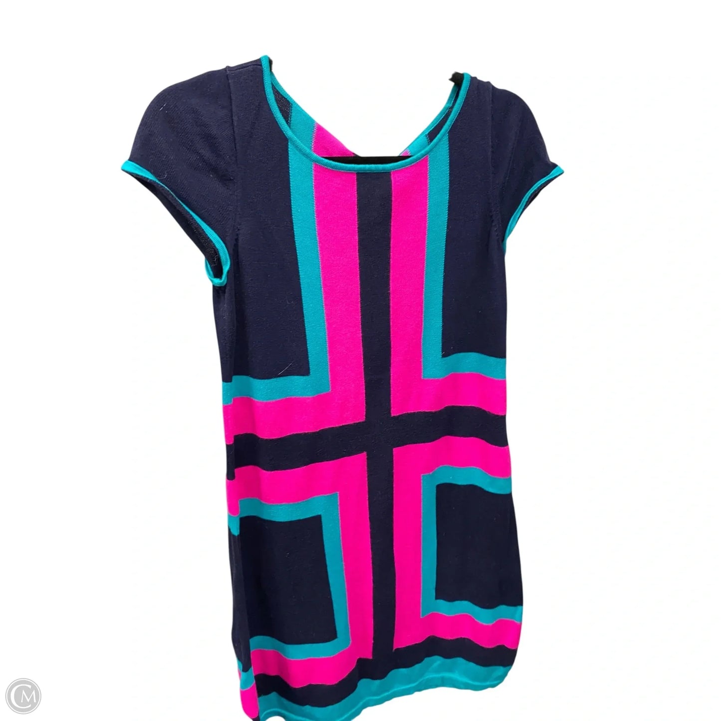 Dress Designer By Lilly Pulitzer In Blue & Pink, Size: M