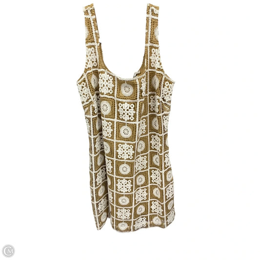 Dress Casual Short By Loft In Cream & White, Size: 10