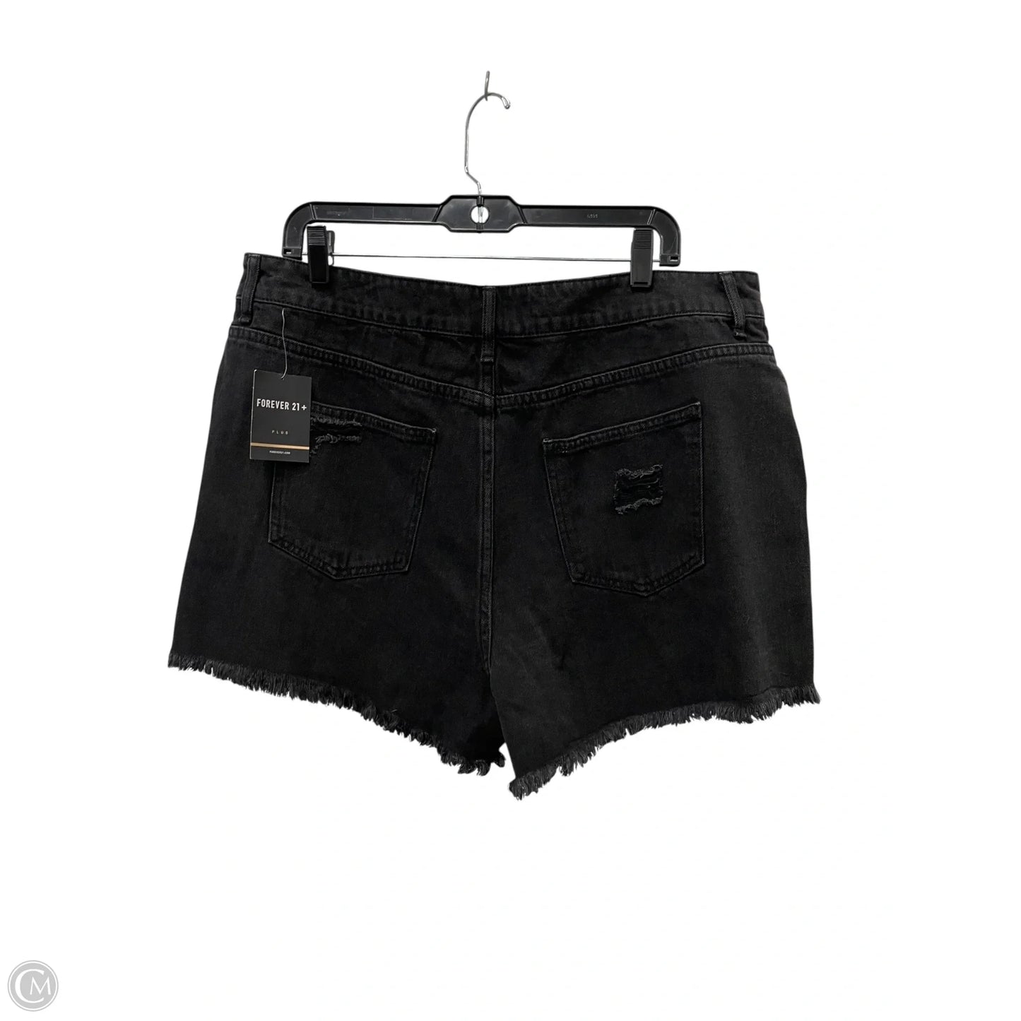 Shorts By Forever 21 In Black, Size: 14