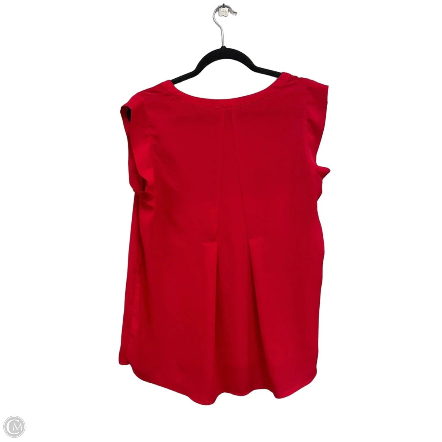 Top Short Sleeve By Pleione In Red, Size: M
