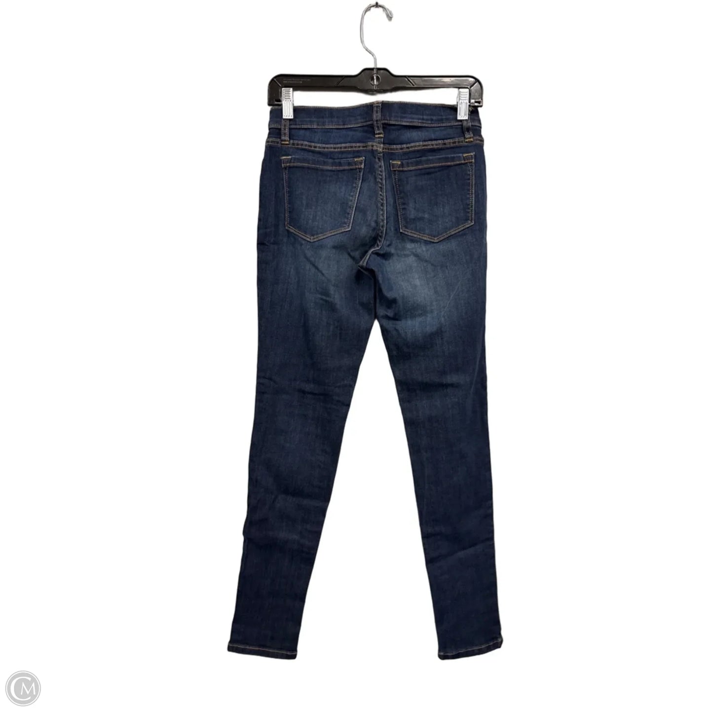 Jeans Skinny By Banana Republic In Blue Denim, Size: 4