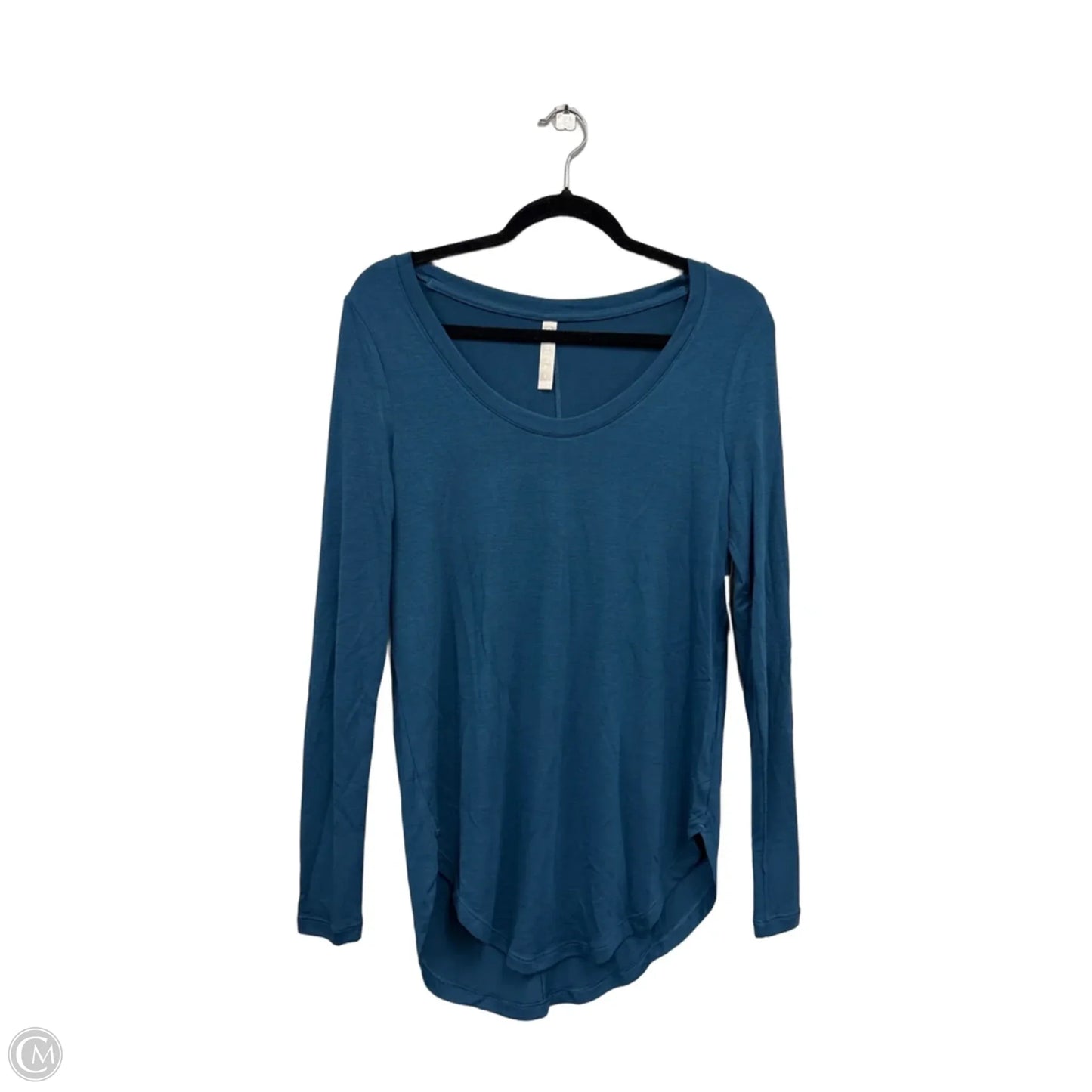 Athletic Top Long Sleeve Crewneck By Athleta In Blue, Size: S
